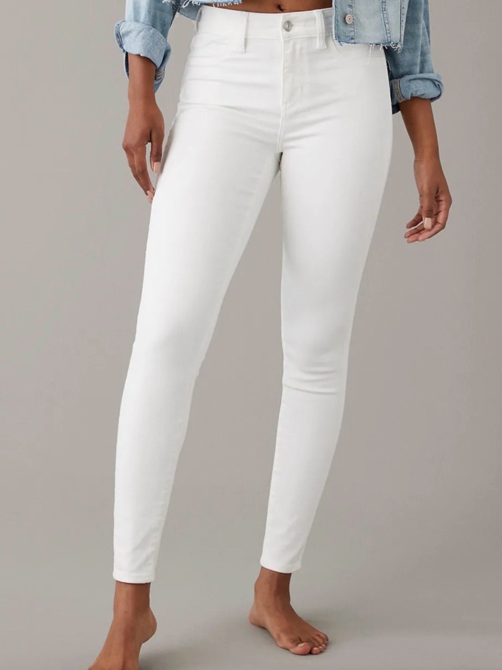 American Eagle | Ne(x)t Level Stretch X White Skinny Jeans
